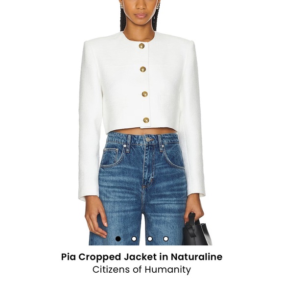 NWT: Citizens of Humanity Pia Crop Jacket - Picture 1 of 6